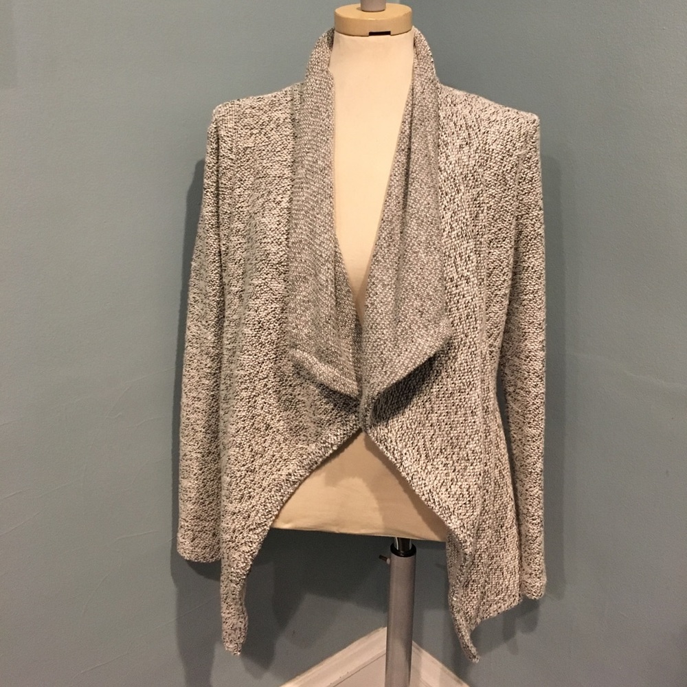 BNCI Grey Drape Cardigan