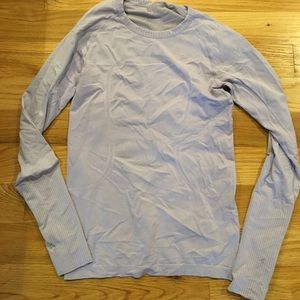 Lavender lululemon athletic top