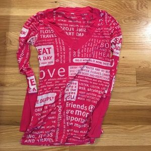 Lululemon long sleeve top