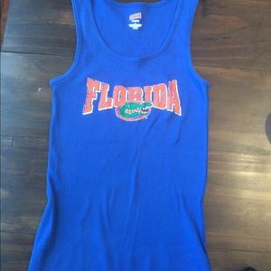 Florida gators large softee tank top