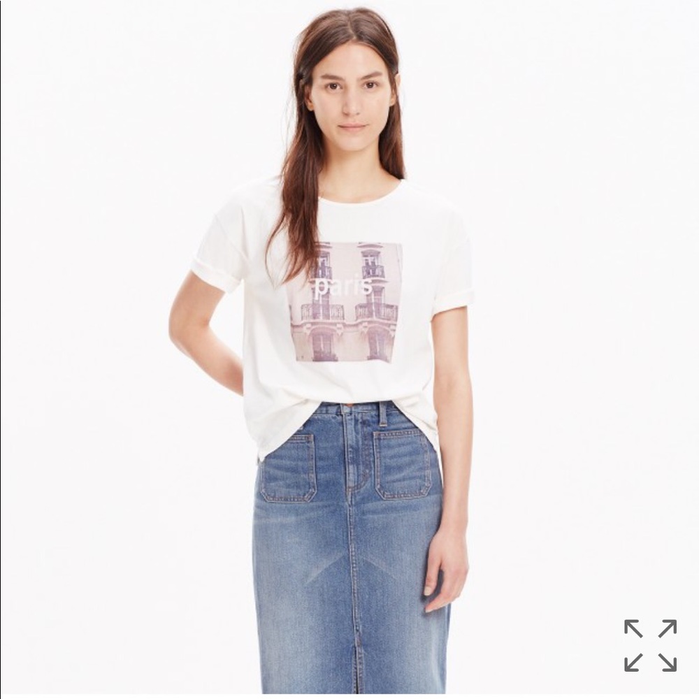 Madewell Paris Snapshot Tee