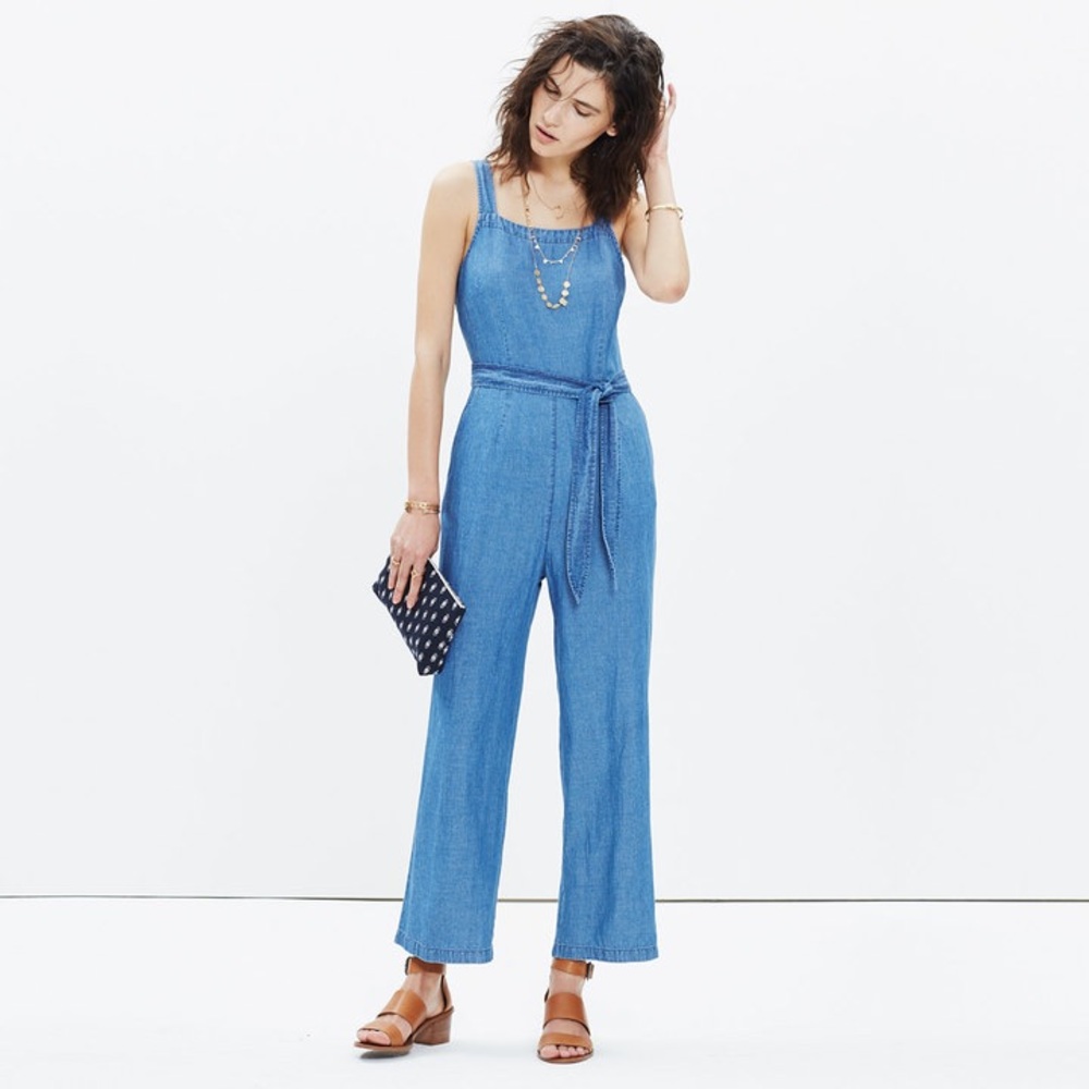 Madewell Chambray Jumpsuit