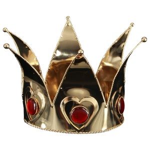 Mini queen of hearts crown