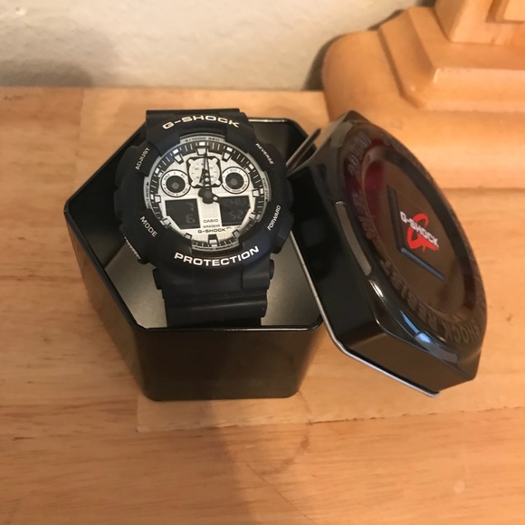 Black Casio watch G-SHOCK