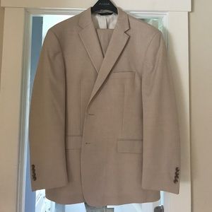 Joseph A Banks Tan Suit
