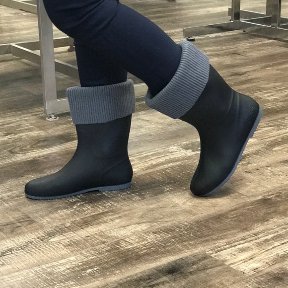 Kyoot Klothing Shoes - Black & Gray Winter Boots