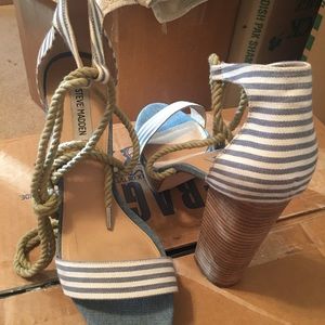 Marine Steve Madden Shoes with laces