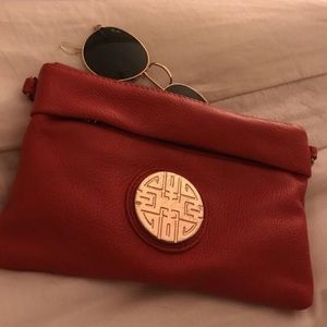 Small Red Satchel/Clutch