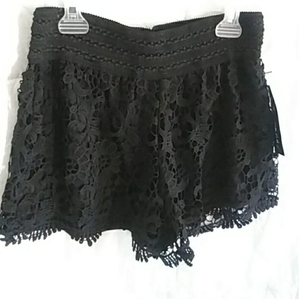 Crochet Lace Shorts   