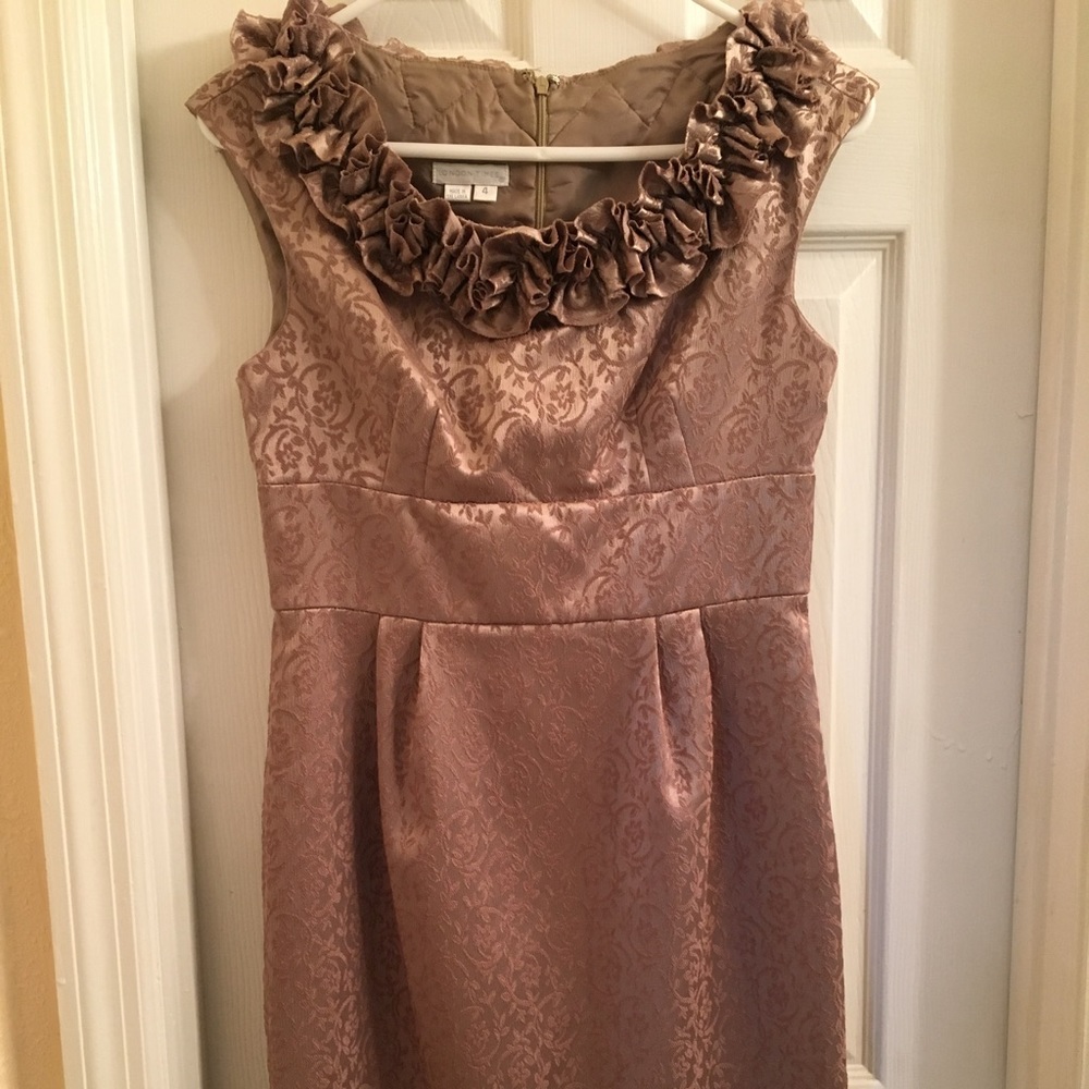 Gold Cocktail Dress