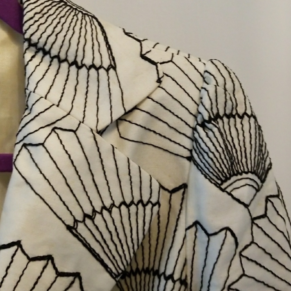 Nanette Lepore fitted embellished jacket - Picture 2 of 3