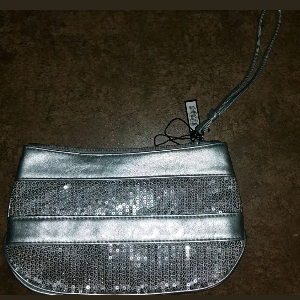 Sephora Silver Wristlet NNWT