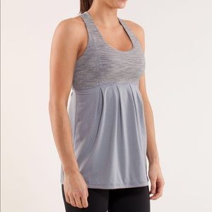 Lululemon Athletica Power Dance Tank size 10 gray