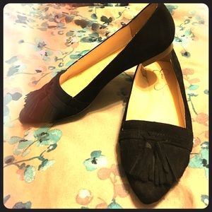 Jessica Simpson Black Flats