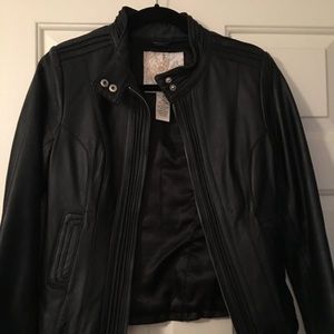 Arden B leather jacket