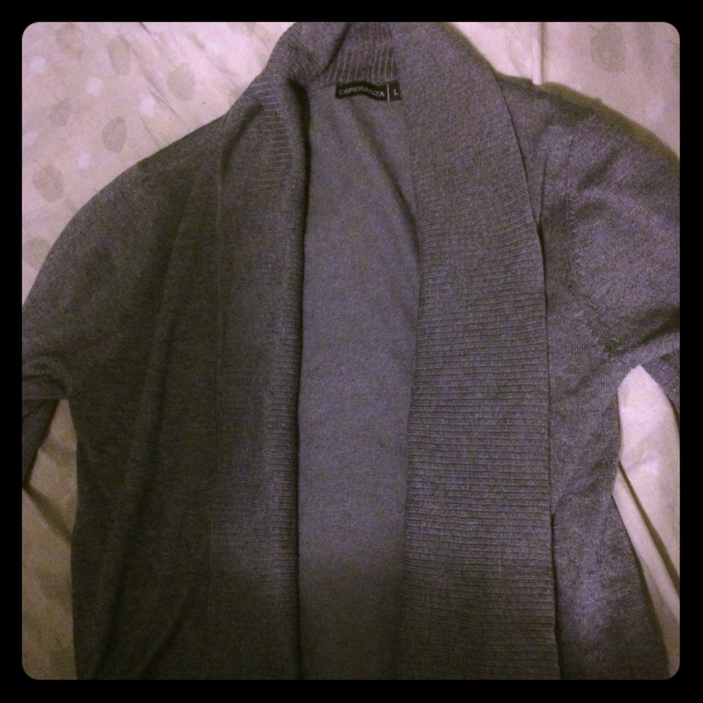 Quarter length cardigan