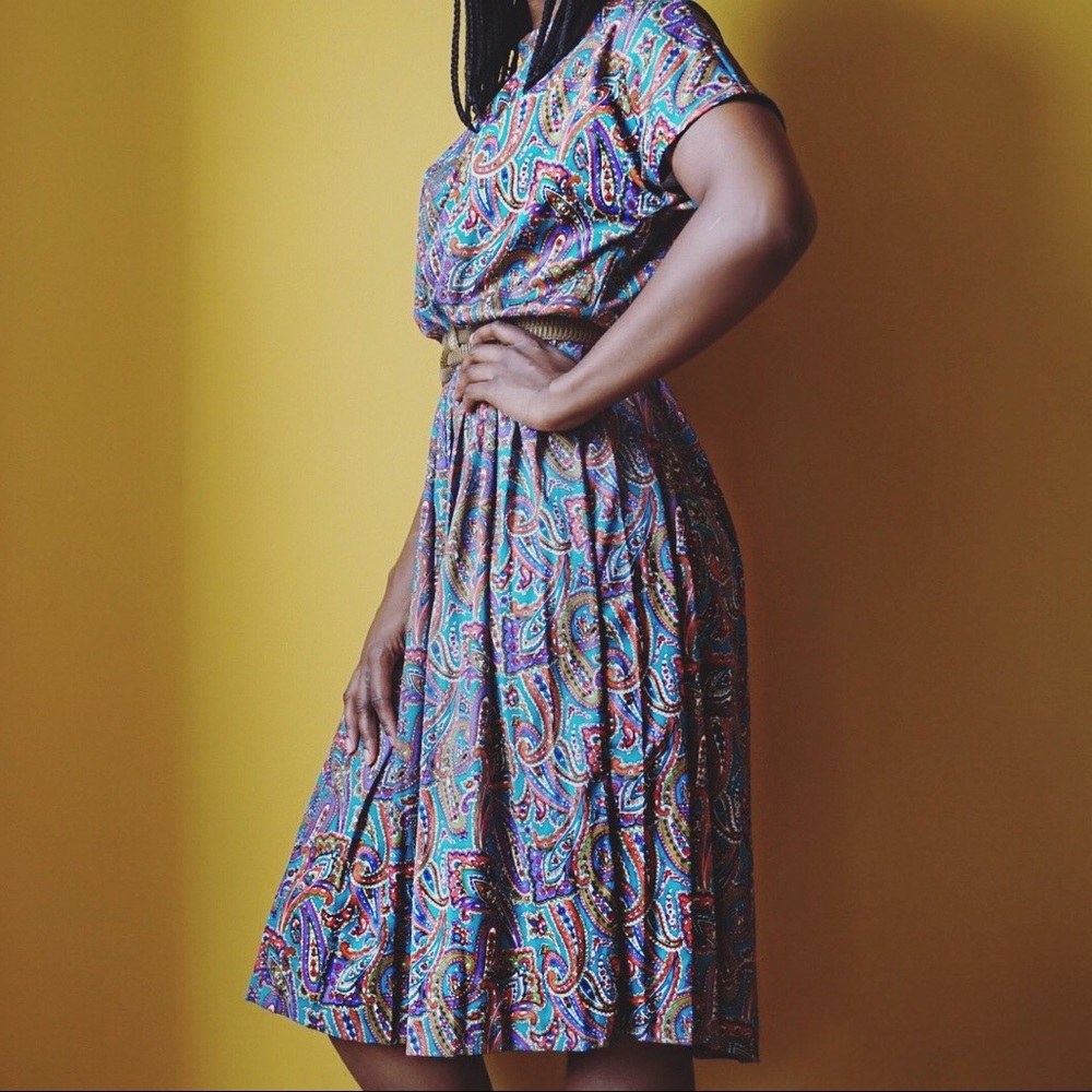 Pleated Dress - Picture 2 of 3