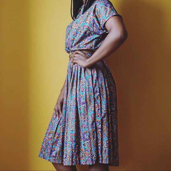 Pleated Dress - Picture 2 of 3