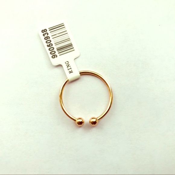 Delicate adjustable ring in rose gold - Picture 1 of 6