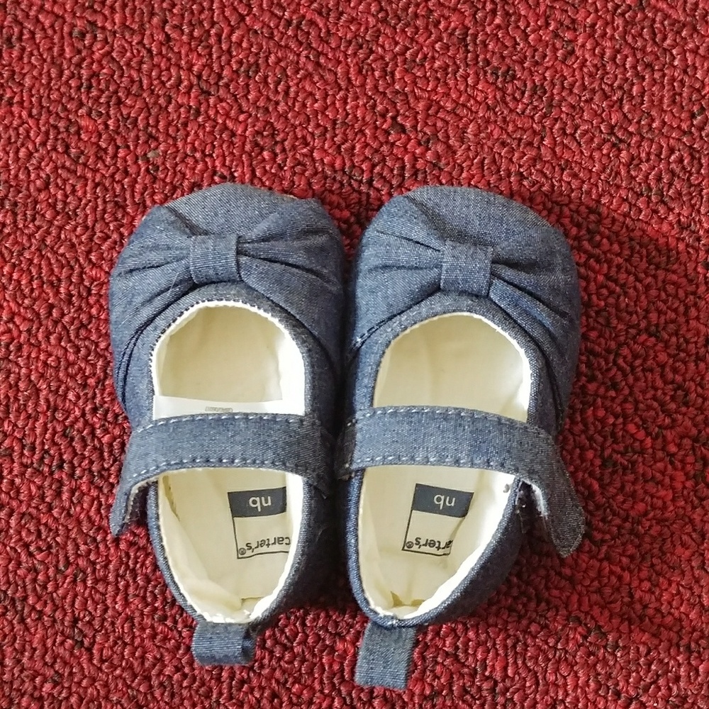 Baby Girl Jean Shoes