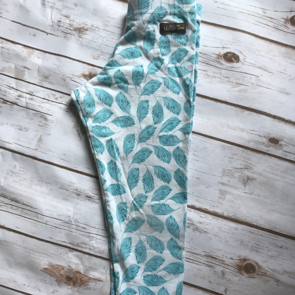 Matilda Jane "seabird" leggings 6 GUC