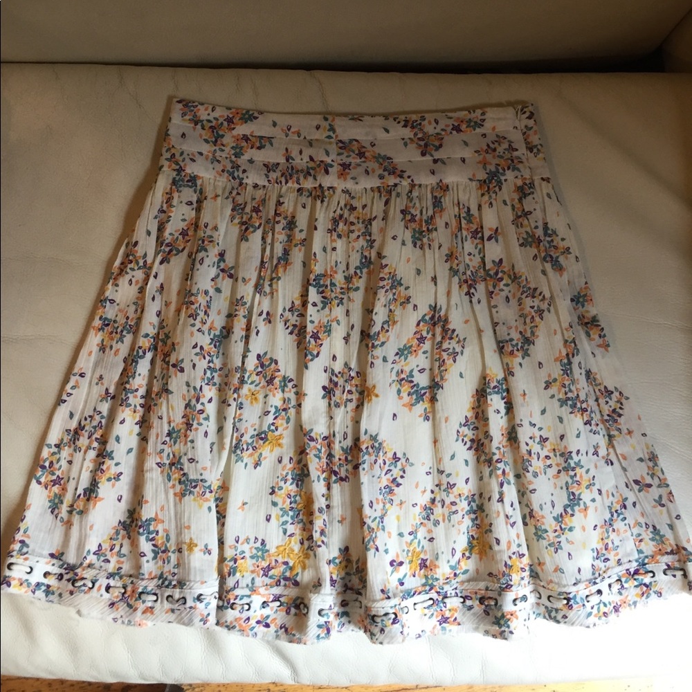 Beautiful Zadig & Voltaire embroidered mid skirt