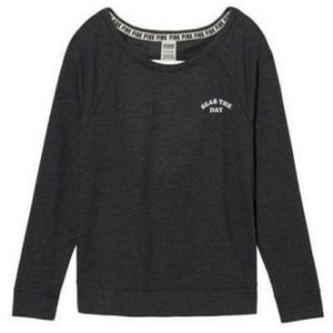 PINK by Victoria's Secret Open Back Sweatshirt NWT