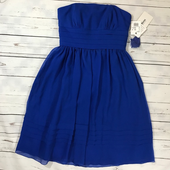 David's Bridal strapless dress, NWT - Picture 1 of 7