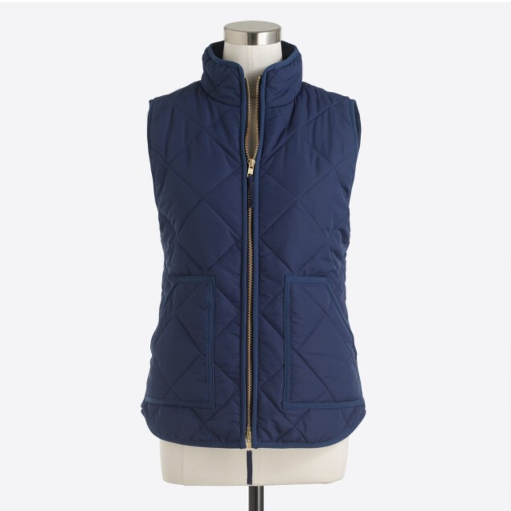 EUC JCREW Women's Puffer vest