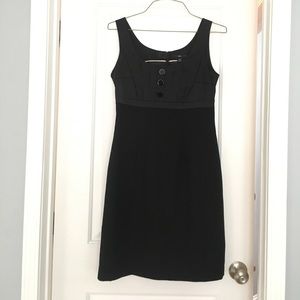 H & M black sleeveless dress size 10