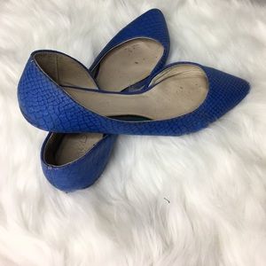 Blue Aldo Flats