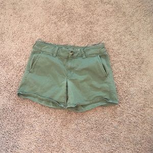 Army green AE shorts (5 for 25)
