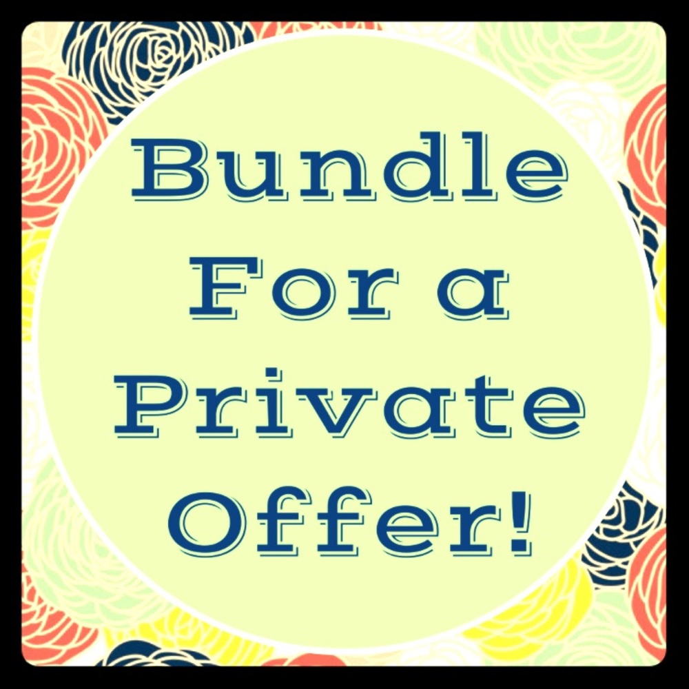 Bundle up offer!!!! 10-20or30% D-I-S-C-O-U-N-T🎁