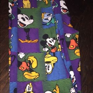 Lularoe Disney leggings Mickey Donald Pluto etc