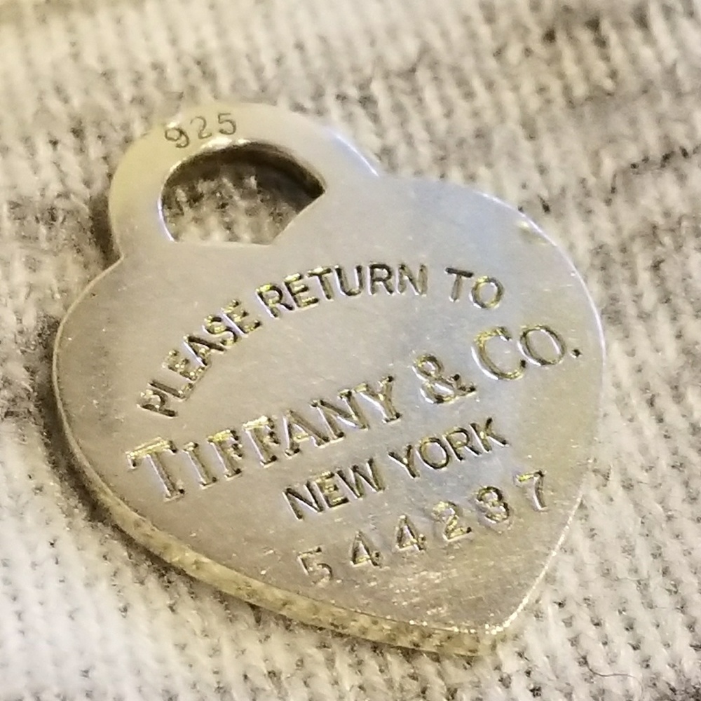 Authentic Tiffany & Co. Heart Charm