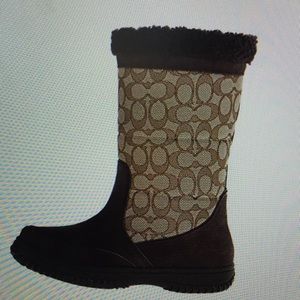 Coach winter boots