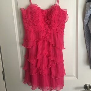 Sue Wong Pink Party Dress Women's Size 8