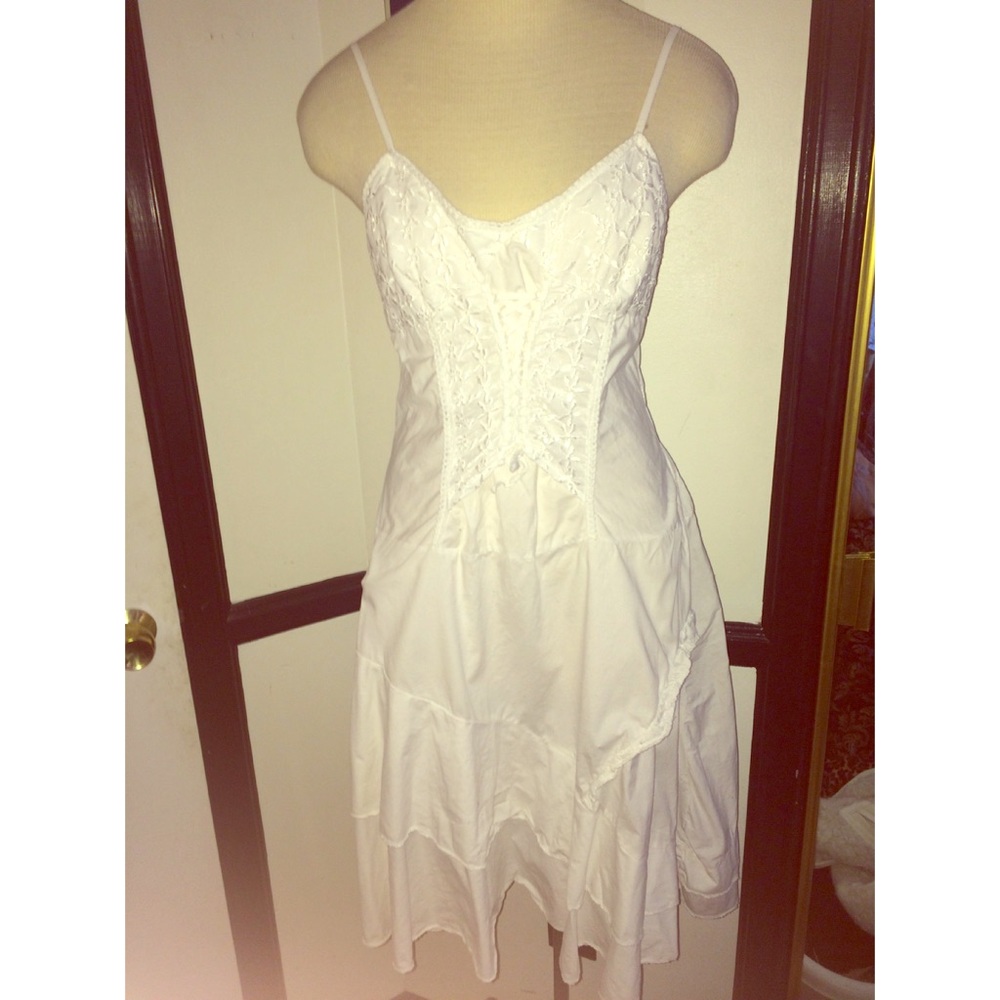 Dolce and gabbana white dress