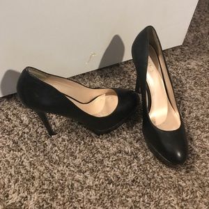 Black tall heels