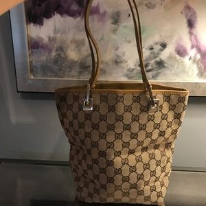 Gucci small monogram purse