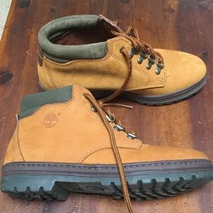 Women's Timberlands, slightly discolored