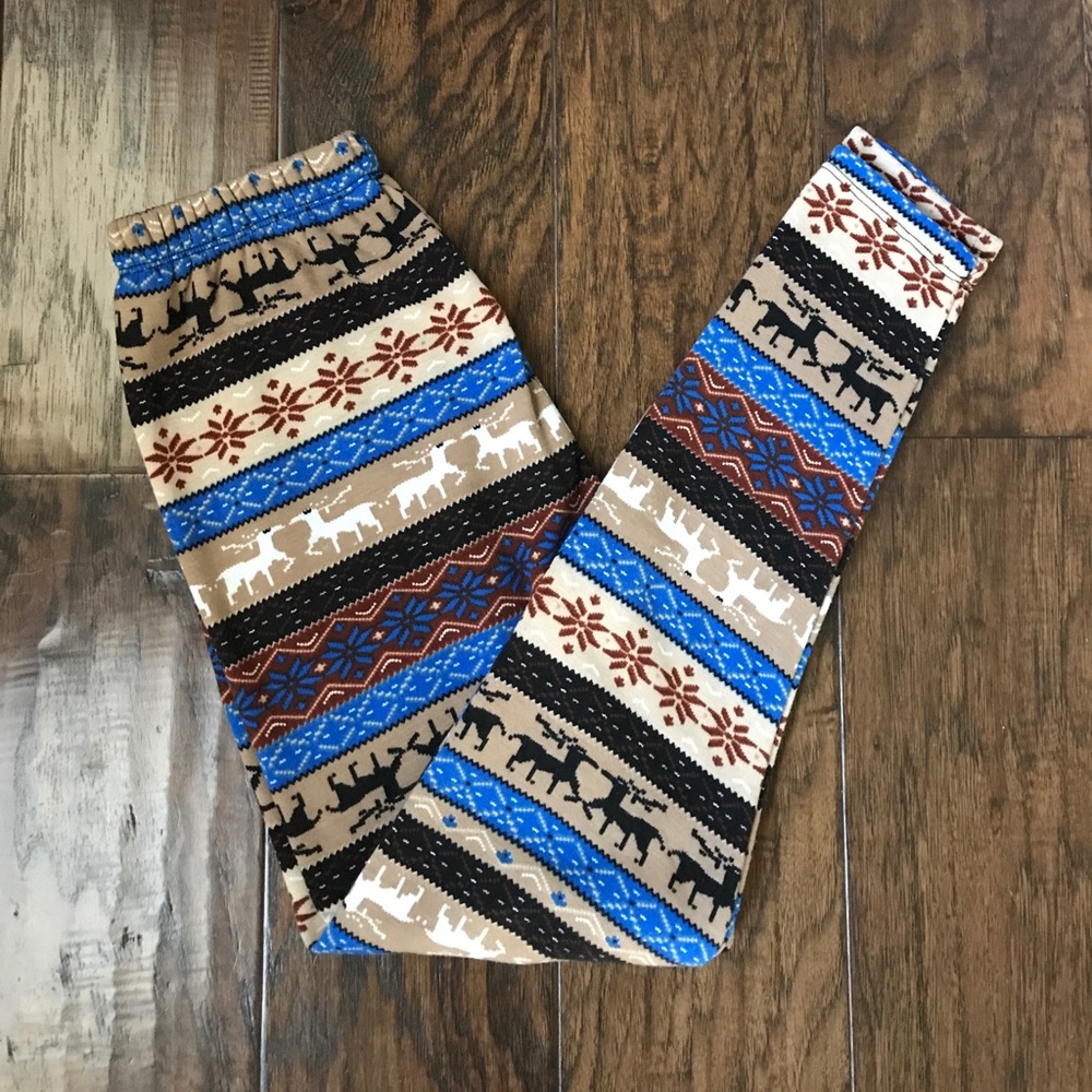 OS “Fur” Lined Leggings