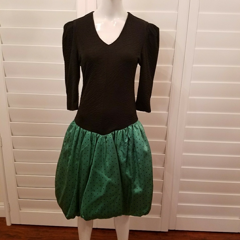 Vintage taffeta dress