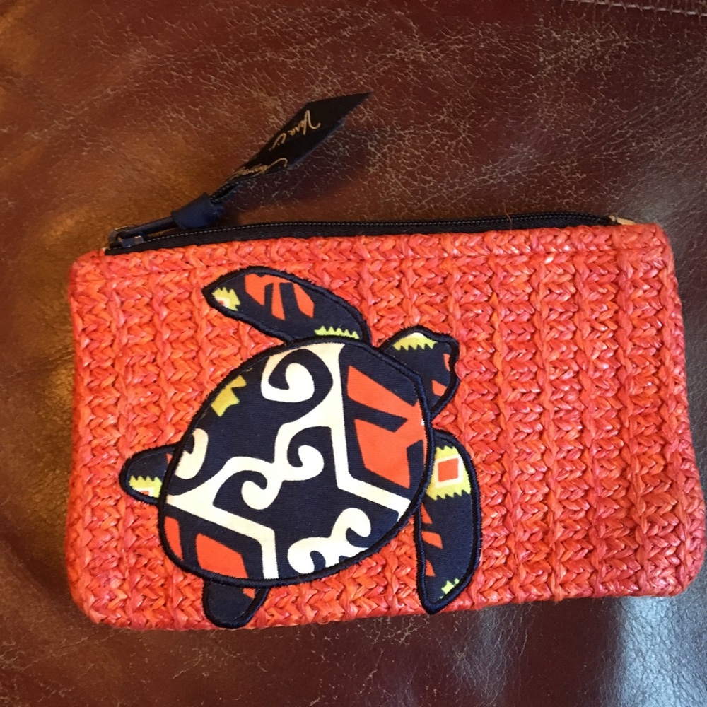 Vera Bradley small beach clutch