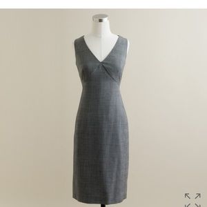 J.Crew Exchange dress Super 120s size 10 NWT