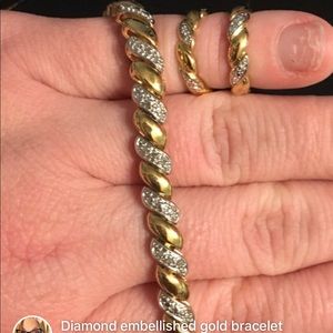 This is costume Jewelry never worn.