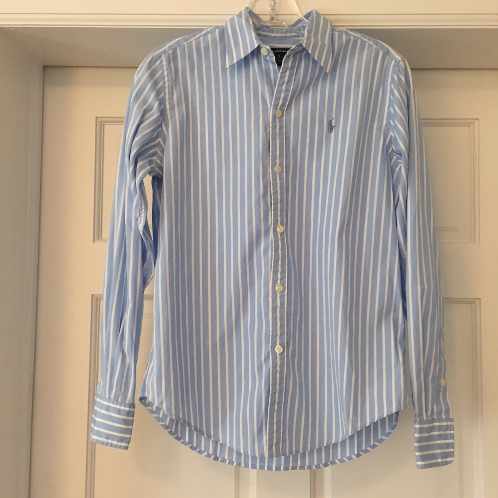 Ralph Lauren stripe button-down