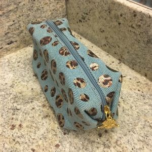 Sisley Printed Panther Polka Dot Makeup Pouch