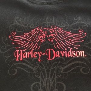 Harley Davidson long sleeved black T-shirt