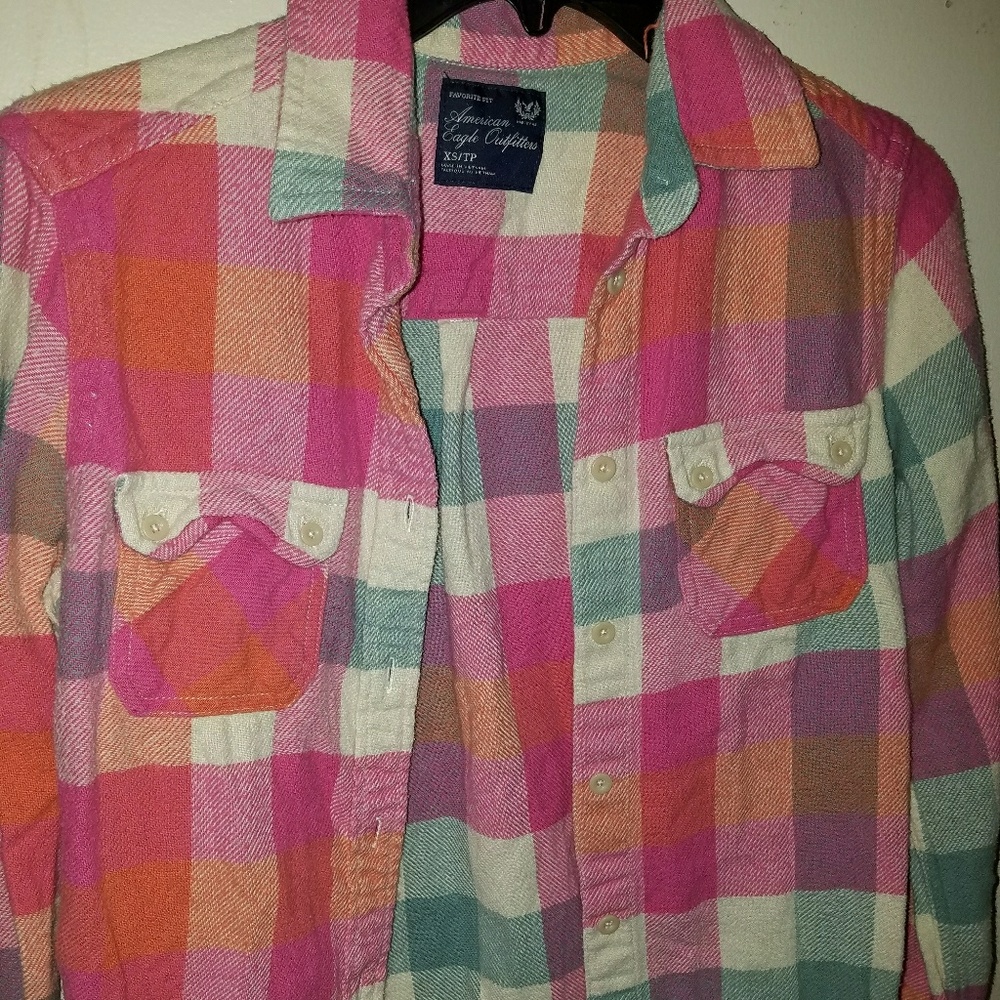American Eagle flannel shirt